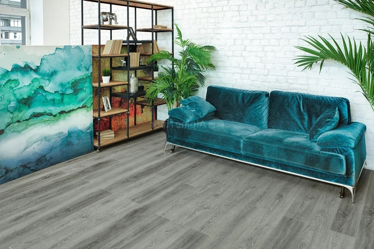 Кварцвиниловая плитка Alpine Floor клеевая Grand Sequoia LVT Квебек ECO 11-1302 1219,2×184,15×2,5