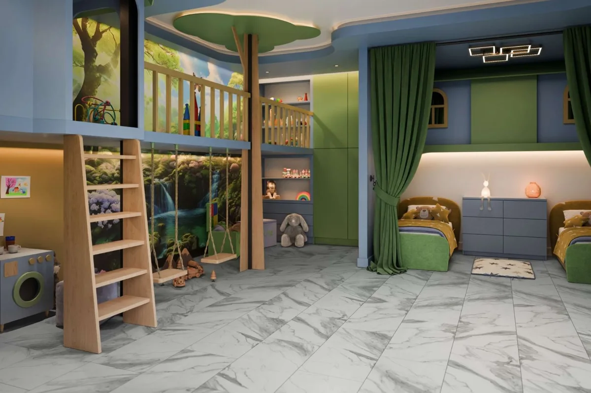 Кварцвиниловая плитка Damy Floor клеевая Ascent LVT Эверест 124-1-LVT 912,4×455,2×2,5