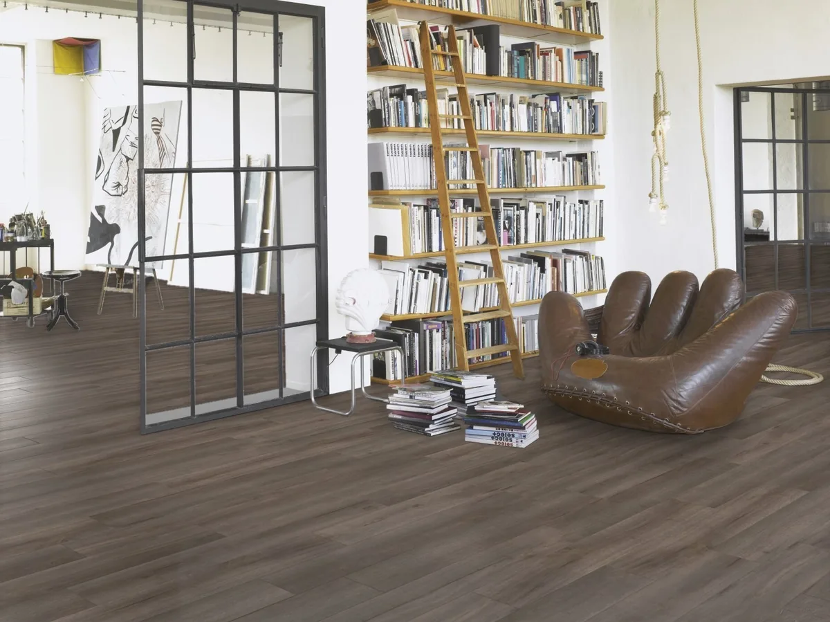 Ламинат Parador Classic 1050V Дуб Лофт копченый белый смазанный 1744699 1285×194×8