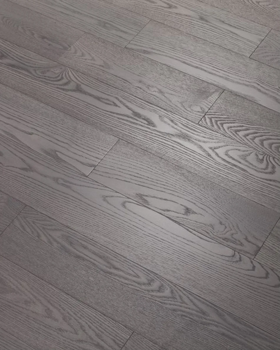 Инженерная доска Wood Bee Ясень Фог ABC 400-1200×125×12