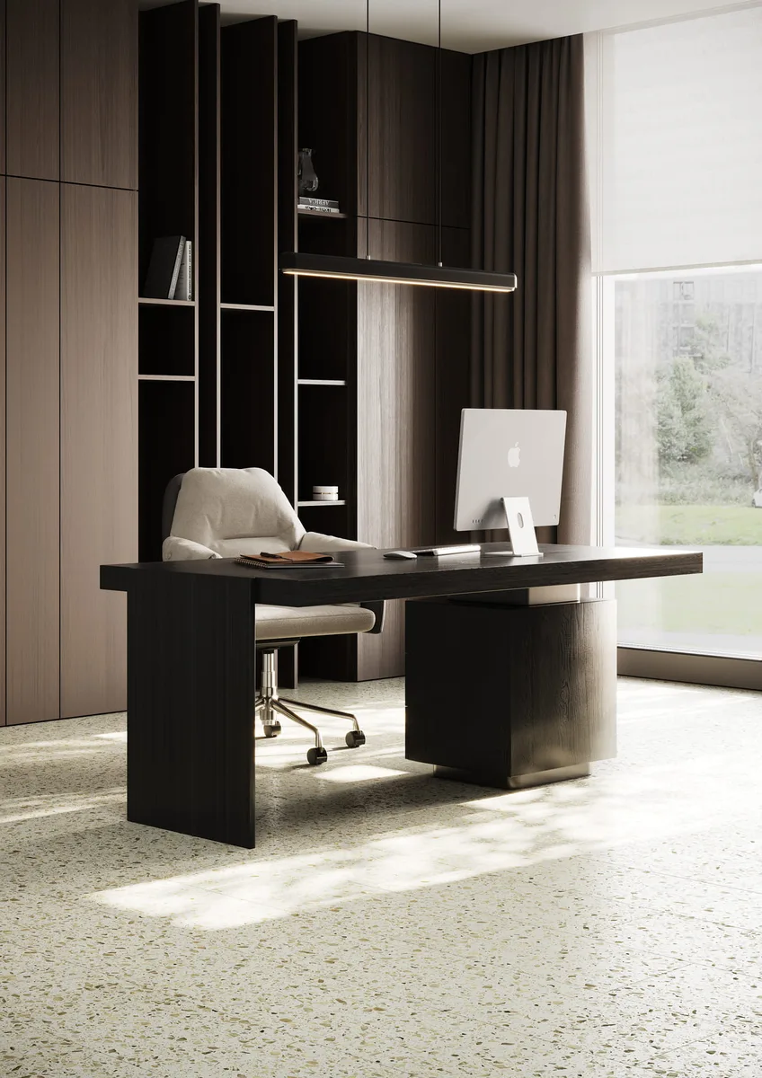 Кварцвиниловая плитка Fargo клеевая Stone LVT Терраццо Бежевый 101-3 606×303×2,5