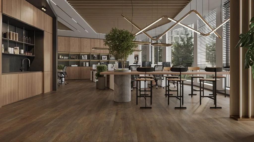 Кварцвиниловая плитка Alpine Floor клеевая Ultra Дуб Гоен ЕСО 5-45 1219,2×184,15×2