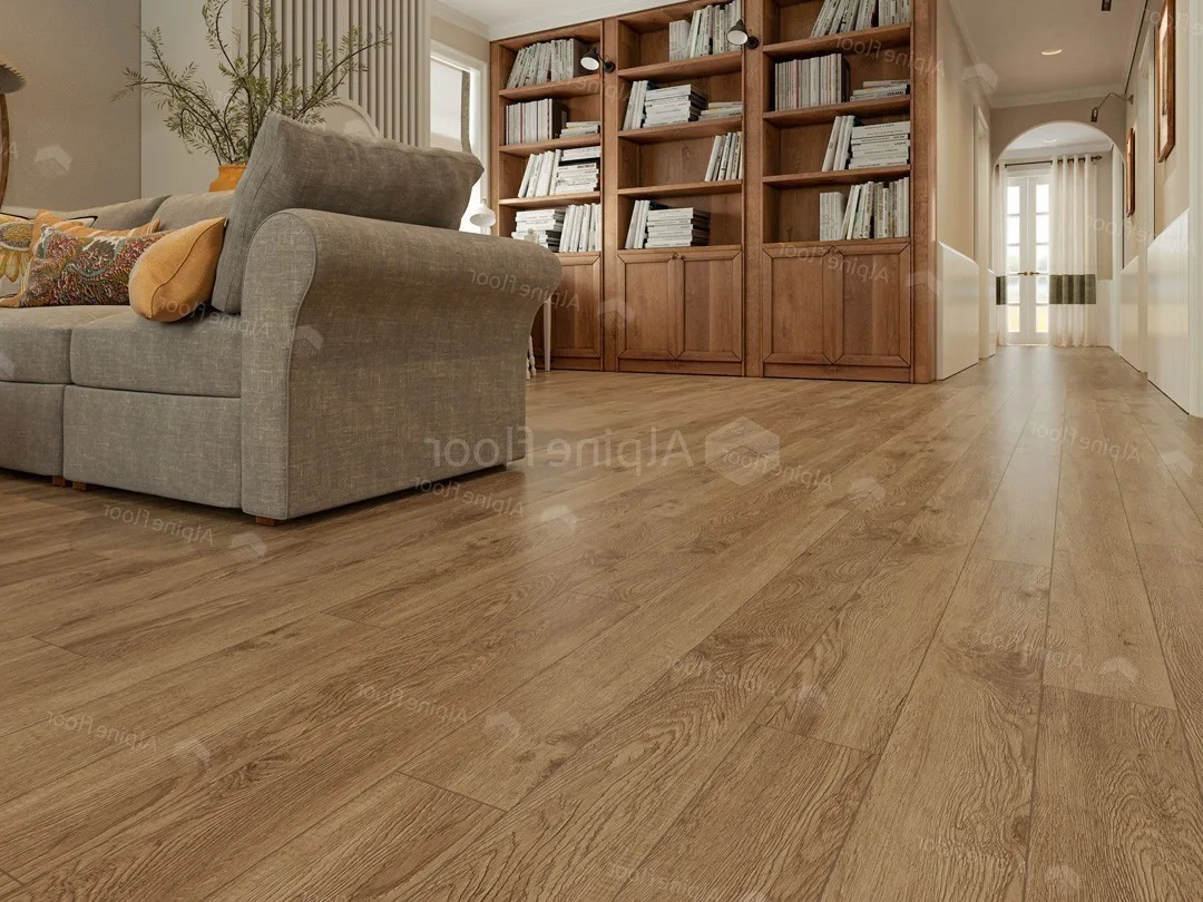 Кварцвиниловый SPC ламинат Alpine Floor Grand Sequoia Village Макадамия ECO 11-1007 1220×125×4