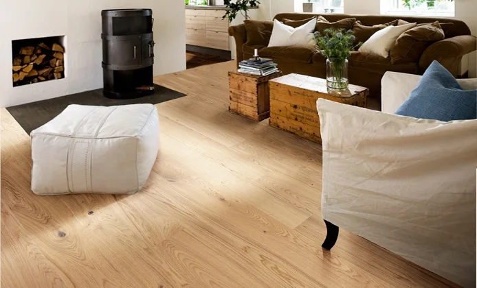 Паркетная доска Kahrs Песочная Дуб Брайтон Brighton 151L87EK0VKW220 Lively 2266×187×15