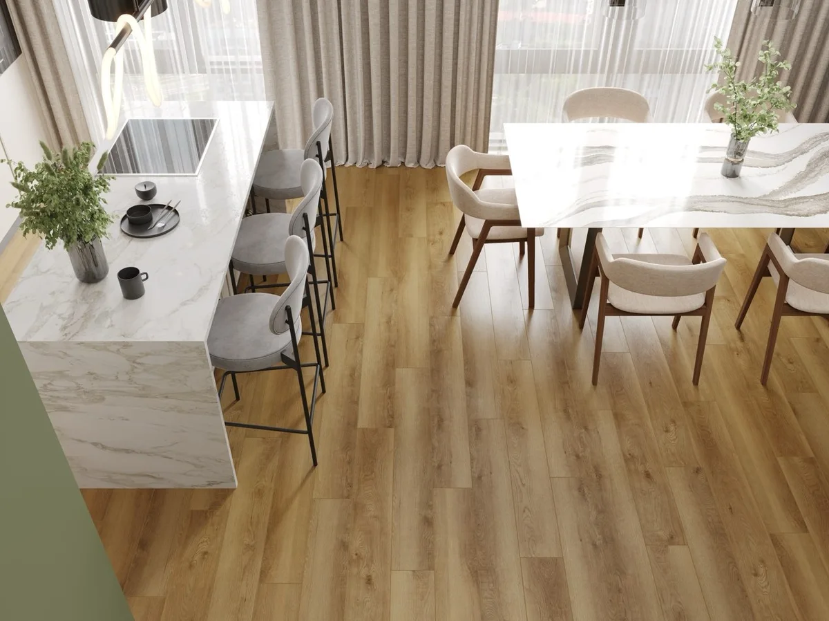 Кварцвиниловый SPC ламинат Cronafloor Radical Chic Рона RC006 1200×180×5
