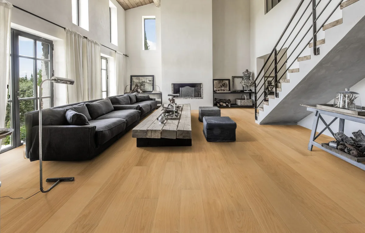 Паркетная доска Kahrs Столичная Дуб Дублин Dublin 151N4AEKF0KW240 Calm 2420×187×15