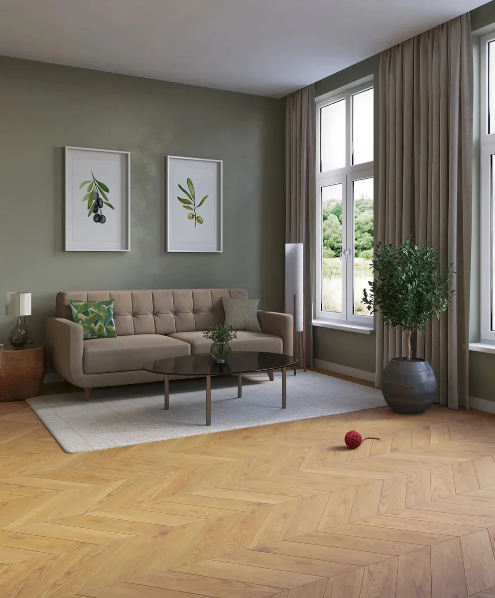 Ламинат My Step Herringbone Chevron Meli MS6212 французская елка 550×112×12