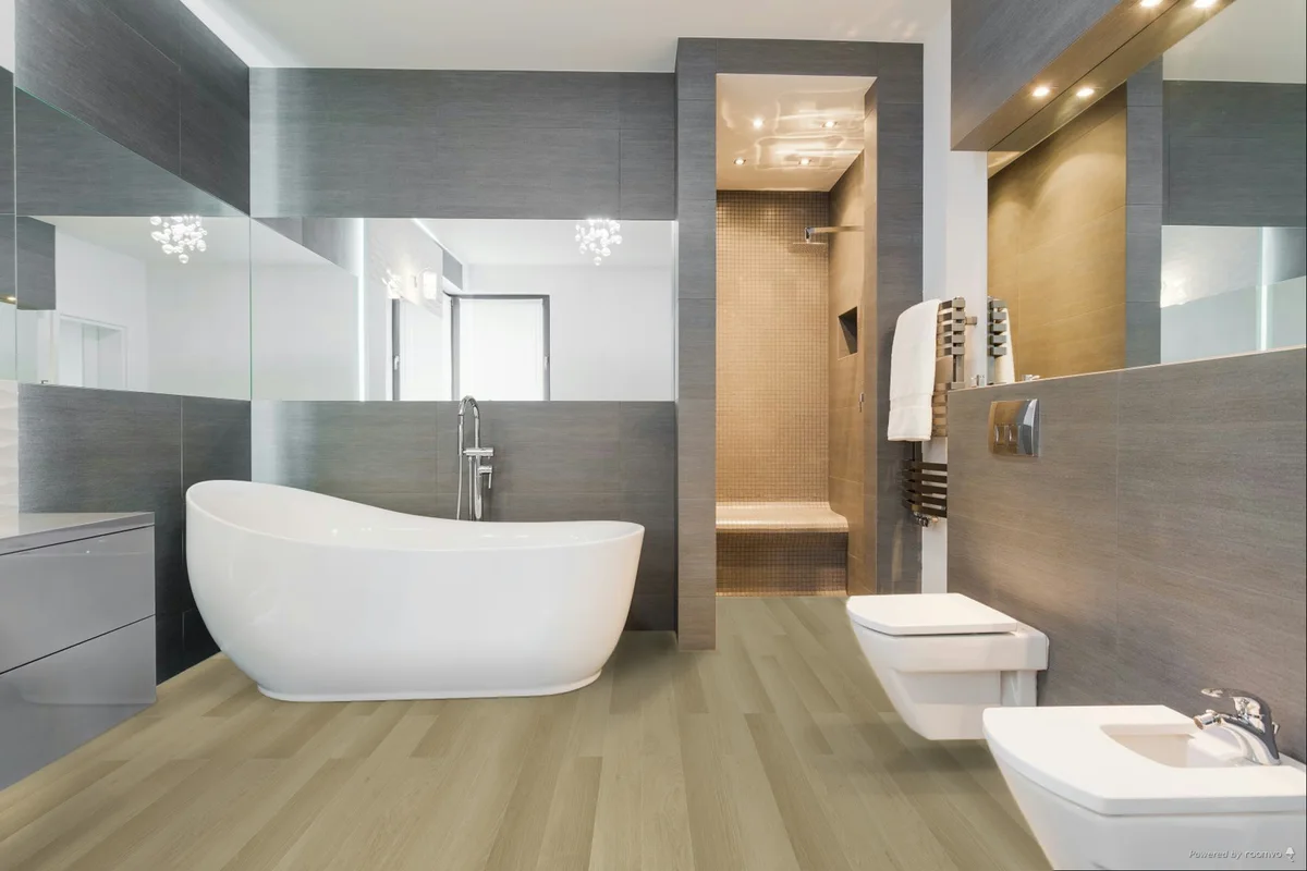 Кварцвиниловая плитка Fargo клеевая Comfort LVT Дуб Самуи 20-201052-02 1227×152×2,5
