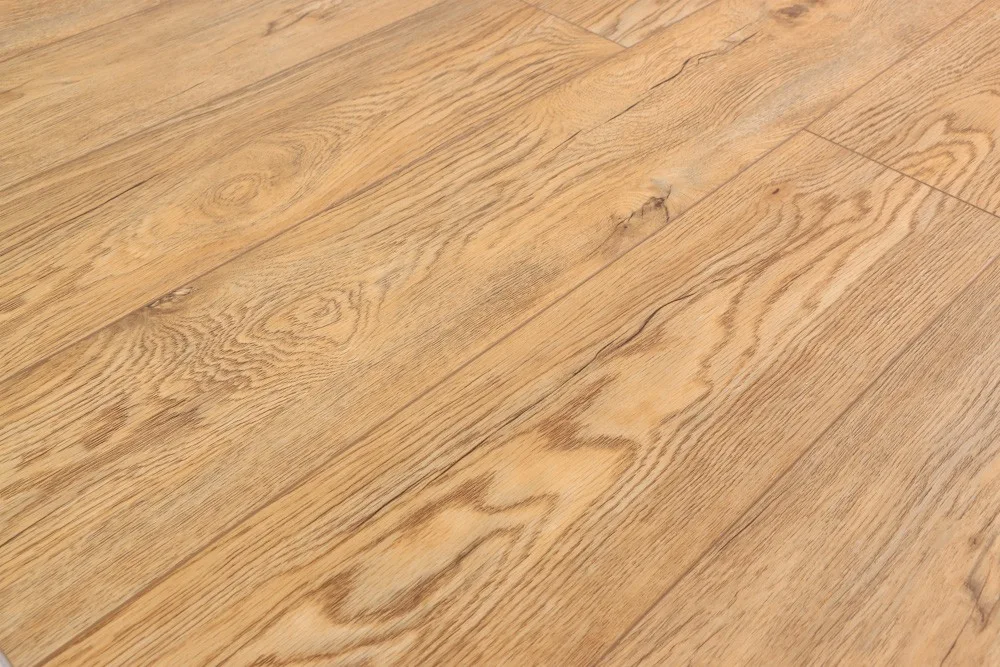Кварцвиниловый SPC ламинат Cronafloor Wood Дуб Паланга XJ1053-7 1200×180×4