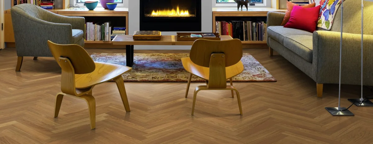 Инженерная доска Kahrs Дуб AB Natural 111PABEKF0KE600 Calm венгерская елка 600×120×11