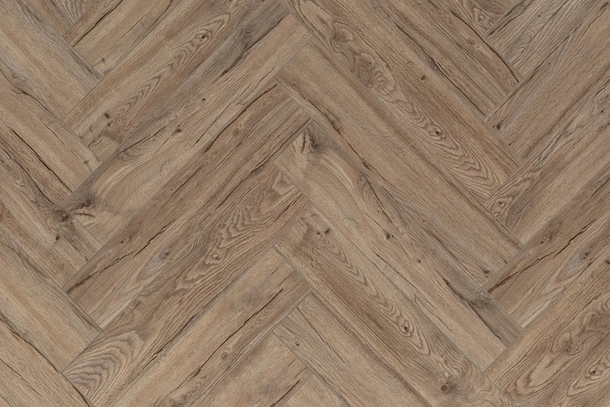 Кварцвиниловая плитка Aquafloor клеевая Parquet Glue AF2506PG венгерская елка 610×122×2,5