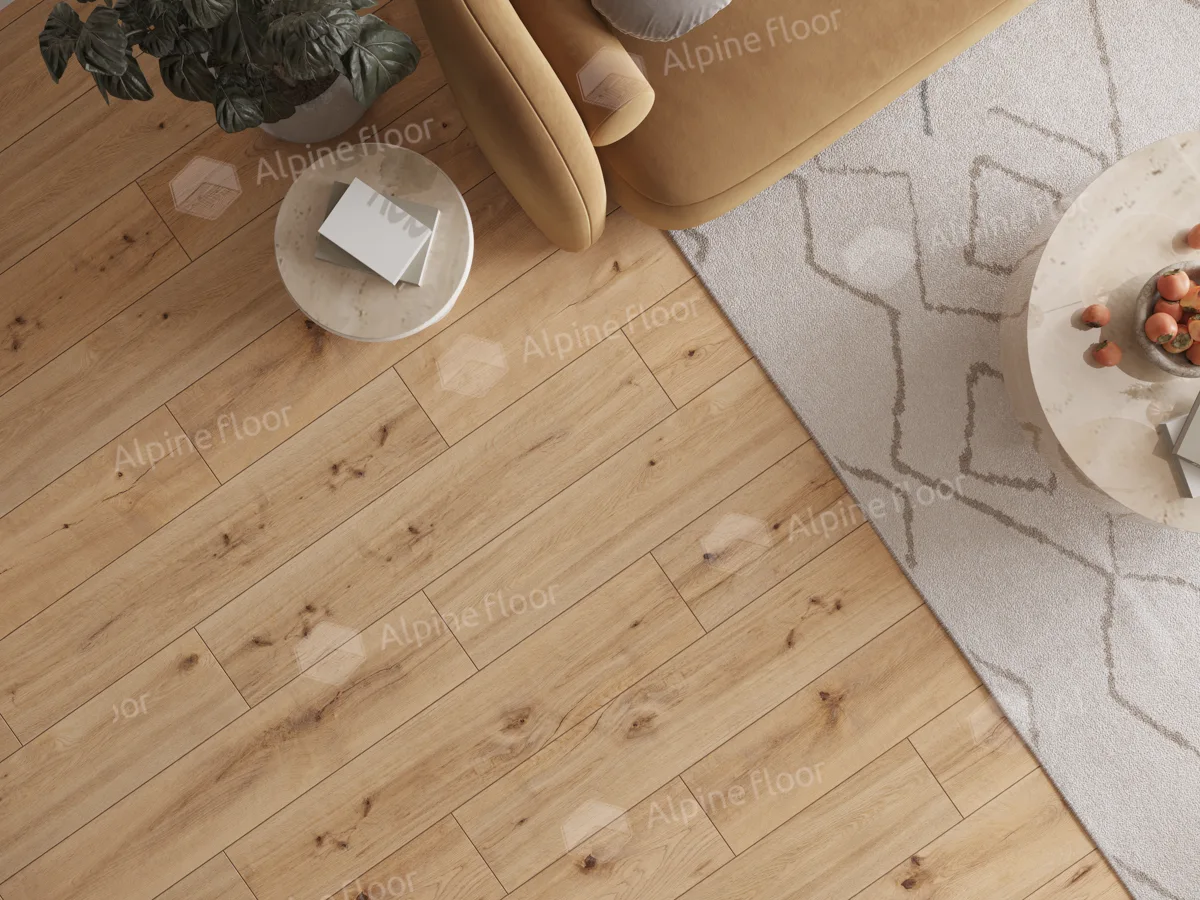 Кварцвиниловый SPC ламинат Alpine Floor ProNature Barranquilla 62537 1290×246×4