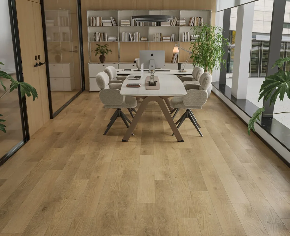 Кварцвиниловый SPC ламинат Alpine Floor Титан 8 Церера ECO 27-1-R 1220×183×8