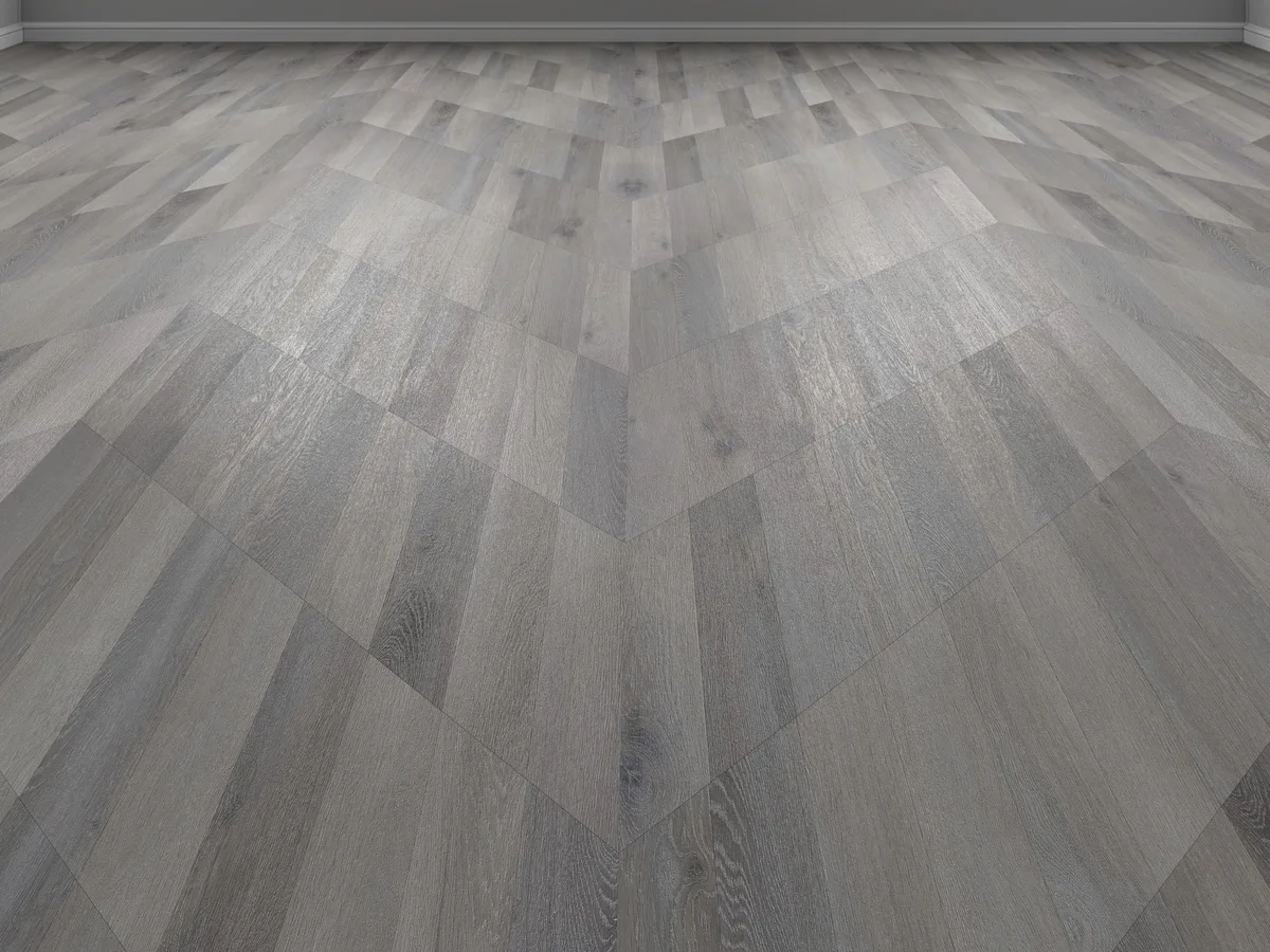 Кварцвиниловая плитка Vinilam клеевая Parquet Chevron Glue Шеврон Легран RI444515CL4 французская елка 690×115×2,5