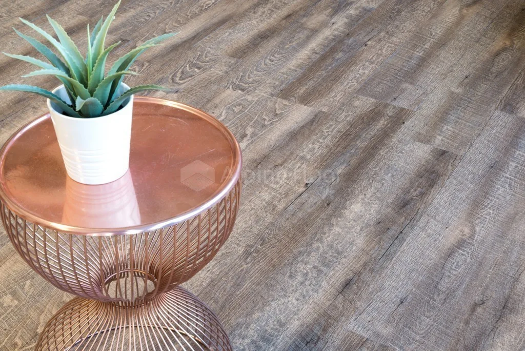 Кварцвиниловая плитка Alpine Floor клеевая Easy Line Дуб Миндаль ECO 3-7 1219,2×184,15×3