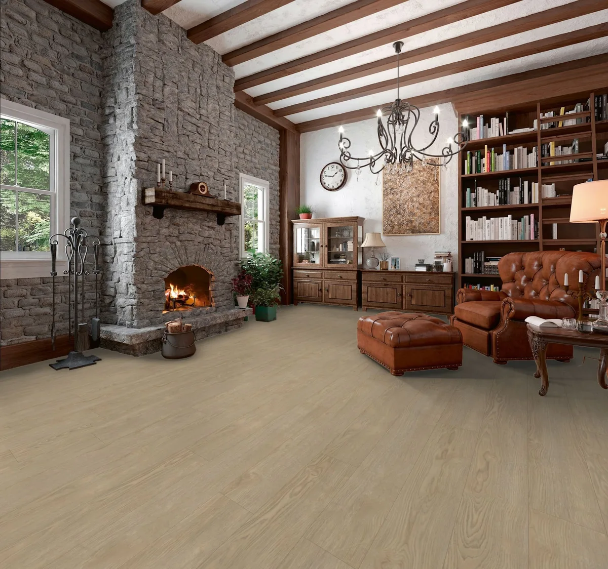 Ламинат My Floor Chalet Дуб Руби Серебристый M1024 1380×193×10