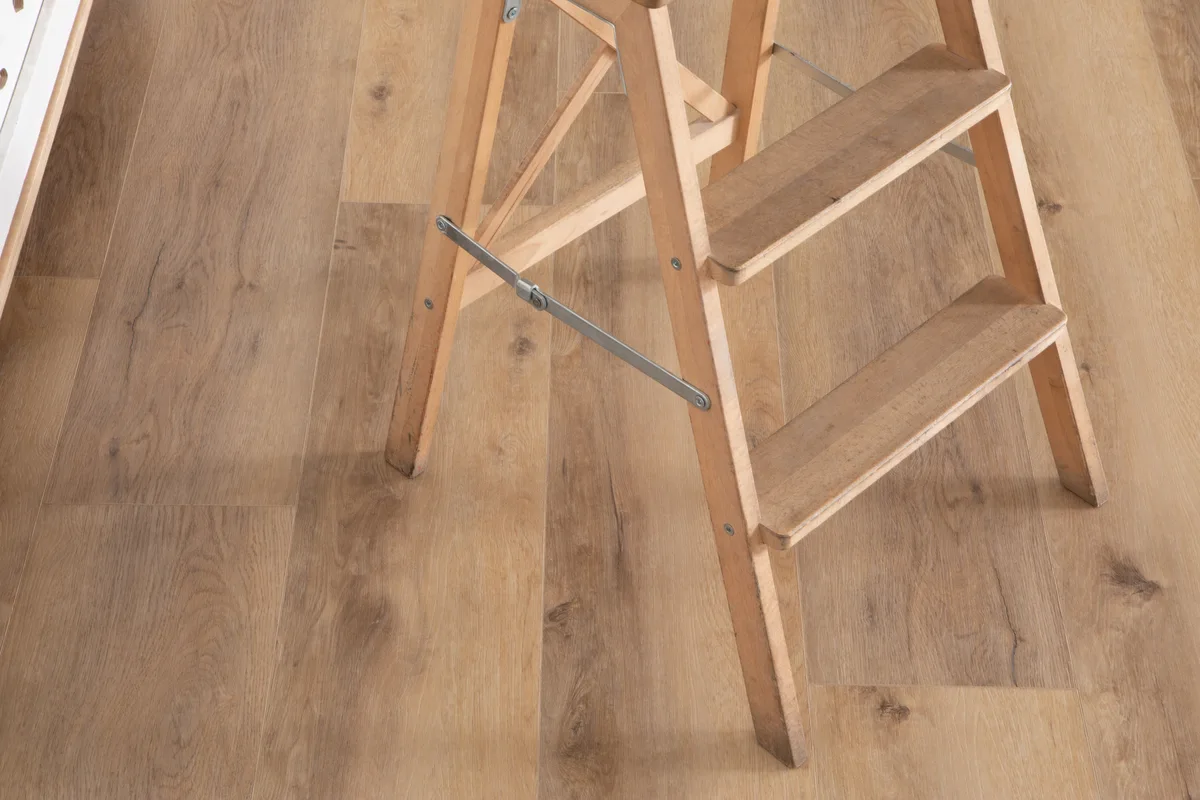 Кварцвиниловый SPC ламинат Vinilam Cork Дуб Антверпен 10130V 1220×227×7