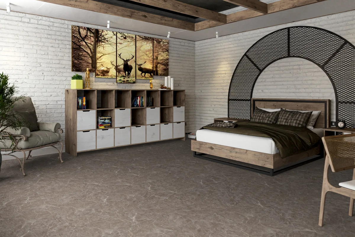 Кварцвиниловый SPC ламинат Damy Floor Ascent Strong Макалу LQ8132-2-ST 610×305×5,2