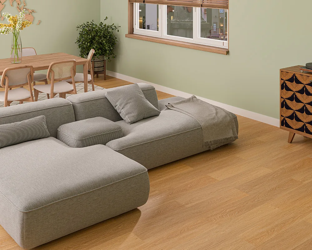 Кварцвиниловый SPC ламинат Alta Step Excelente Дуб шампань SPC 6604 1218×180×5