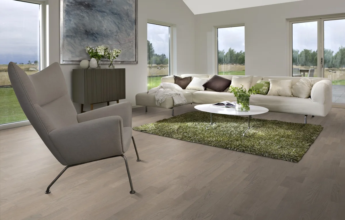 Паркетная доска Kahrs Люмен Дуб Затмение Eclipse 153N3BEKE4KW240 Variation 2423×200×15
