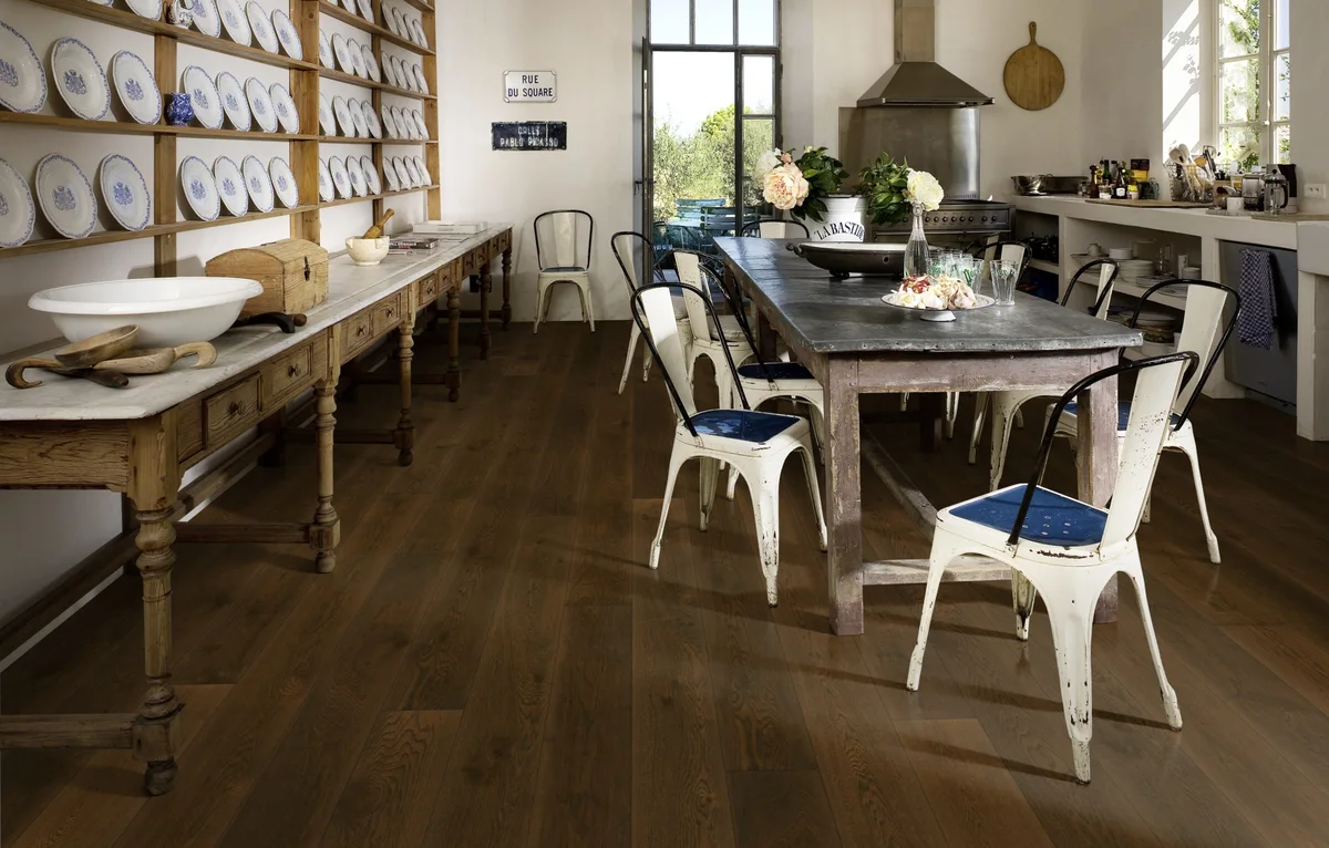 Паркетная доска Kahrs Новая классика Дуб Сепия Nouveau Tawny 151N8AEKA1KW240 Lively 2420×187×15