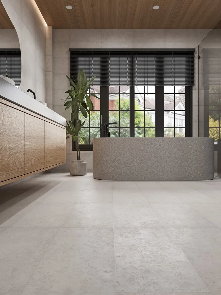 Кварцвиниловый SPC ламинат Cronafloor Stone Гохара XJ87026-17B 600×300×4