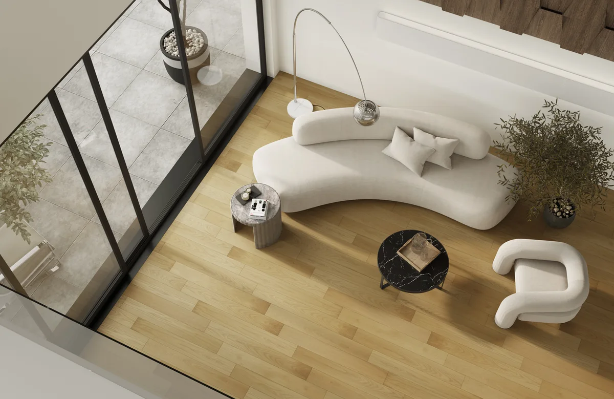 Композитная паркетная доска Quartz Parquet Классик Дуб медовый раф 463 400-1220×152×5
