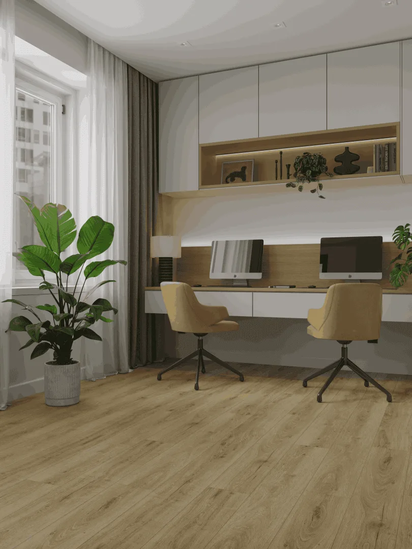Кварцвиниловый SPC ламинат Alpine Floor Титан 6 Тантал ECO 28-8-R 1220×183×6