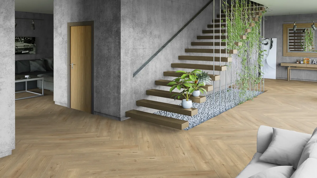 Кварцвиниловый SPC ламинат Tarkett Art Vinyl Deep House Laura 1400×225×4,6