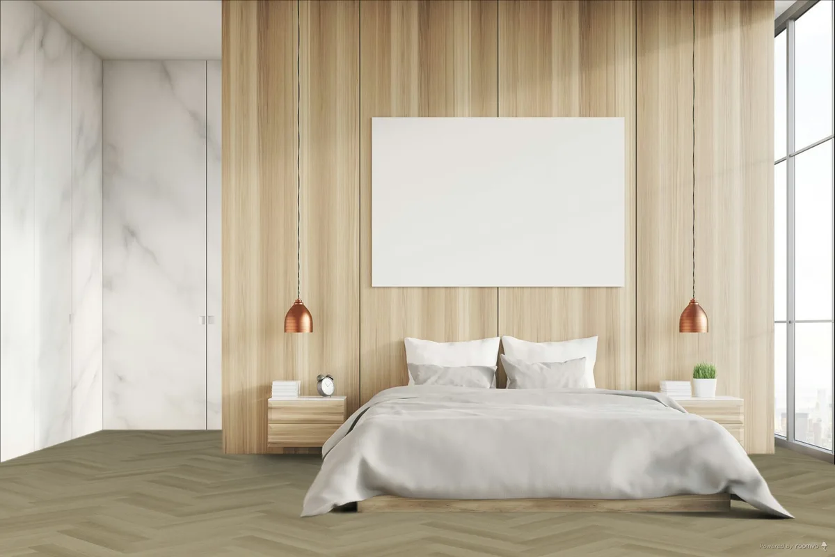 Кварцвиниловая плитка Fargo клеевая Parquet LVT Дуб Самуи 22-201052-02 венгерская елка 595×119×2,5