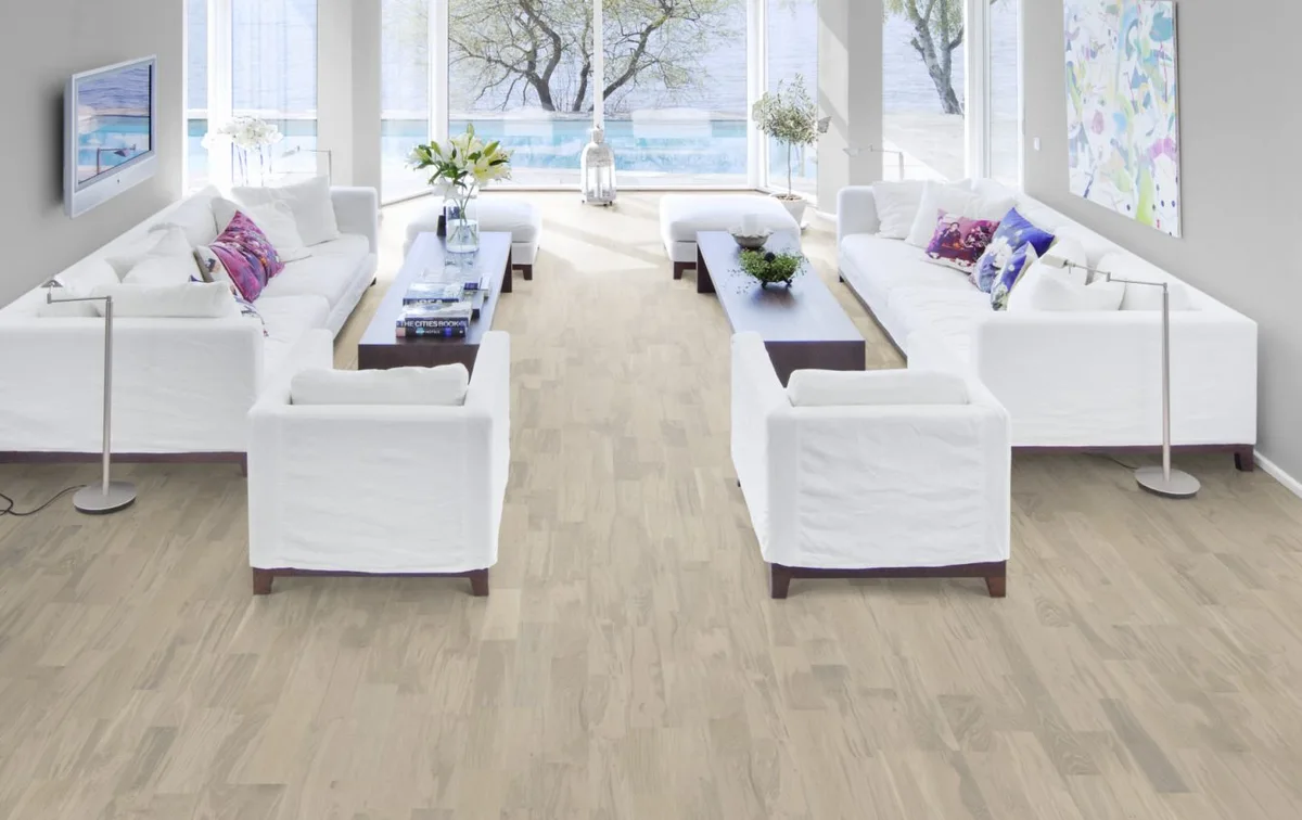 Паркетная доска Kahrs Люмен Дуб Вэйпор Vapor 152N7BEKB4KW240 Lively 2423×200×15