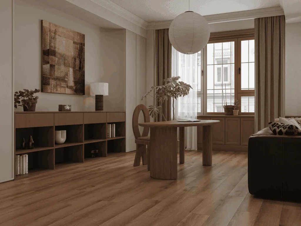 Кварцвиниловый SPC ламинат Alpine Floor Титан 6 Азурит ECO 28-9-R 1220×183×6