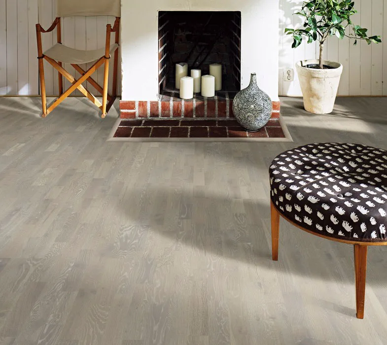 Паркетная доска Kahrs Гармония Дуб Известняк Limestone 153N0BEK0WKW240 Lively 2423×200×15