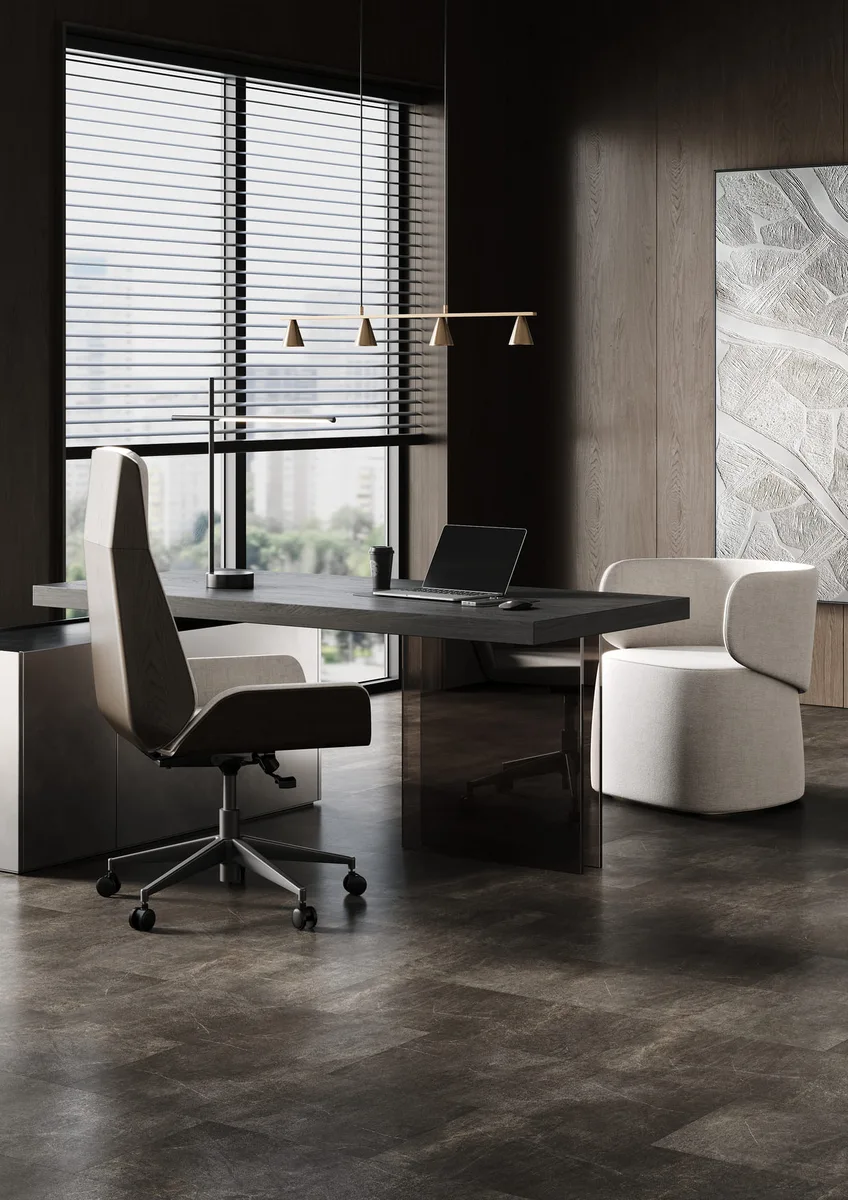 Кварцвиниловая плитка Fargo клеевая Stone LVT Мрамор Медный 48107-02 606×303×2,5