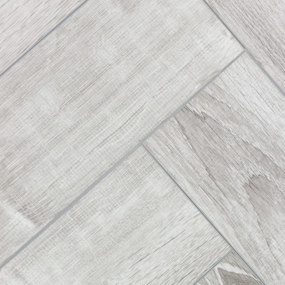 Кварцвиниловый SPC ламинат Cronafloor Herringbone Дуб Страсбург H005 венгерская елка 640×128×4,5