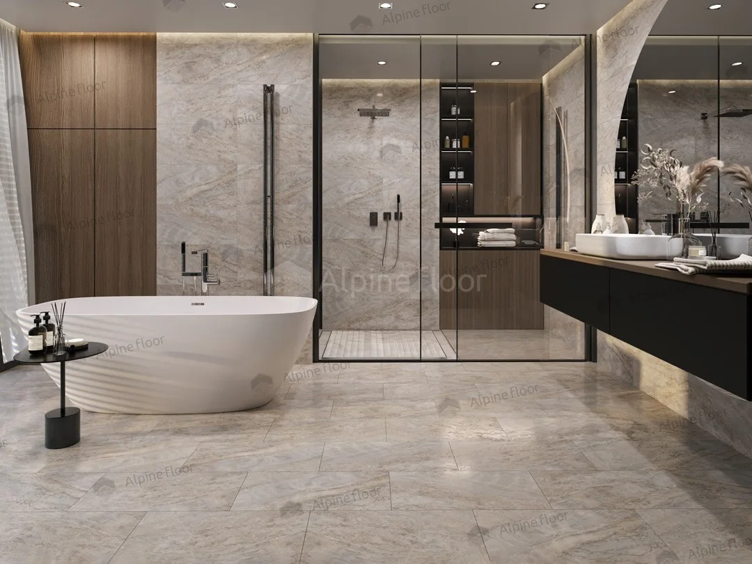 Кварцвиниловый SPC ламинат Alpine Floor Stone Mineral Core Вилио ECO 4-26 609,6×304,8×4