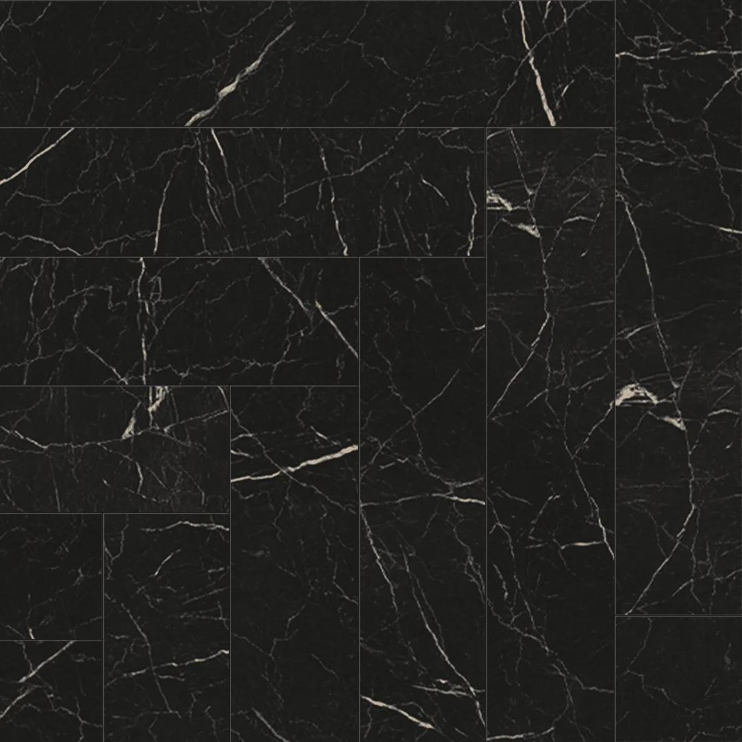 Кварцвиниловый SPC ламинат Alpine Floor Адамант Паркет Неро ECO 31-11-R венгерская елка 600×125×5