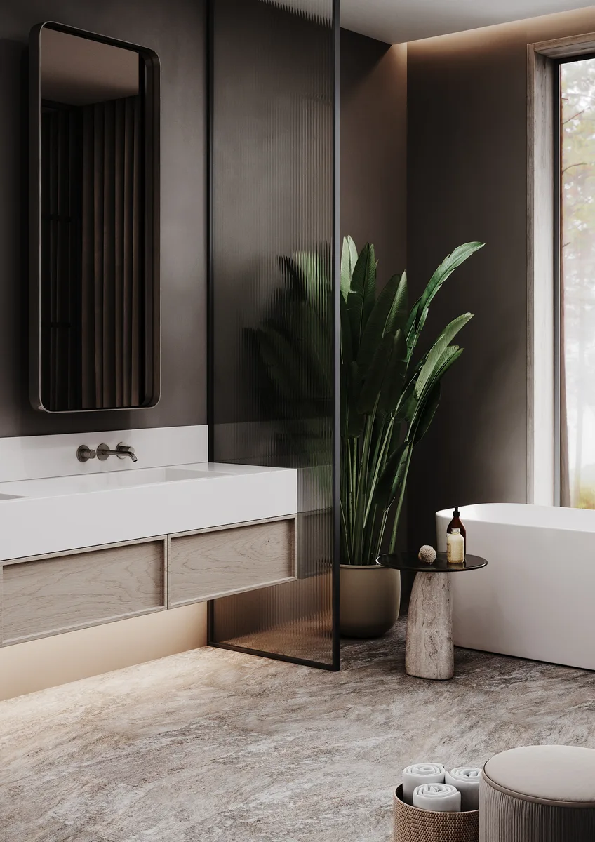 Кварцвиниловый SPC ламинат Home Expert Rock Saffron 9104 610×305×4