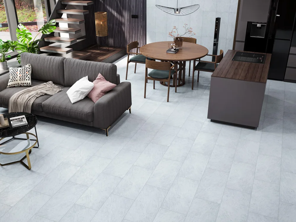 Кварцвиниловый SPC ламинат Cronafloor Stone Саломон XJ87027 600×300×4