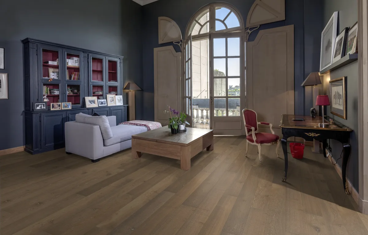 Паркетная доска Kahrs Новая классика Дуб Титан Nouveau Greige 151N8AEKGGKW220 Lively 2266×187×15