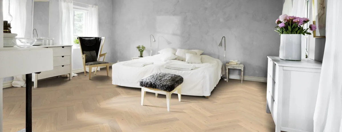 Инженерная доска Kahrs Дуб CD Creme White 111PCDEKFVKE600 Lively венгерская елка 600×120×11