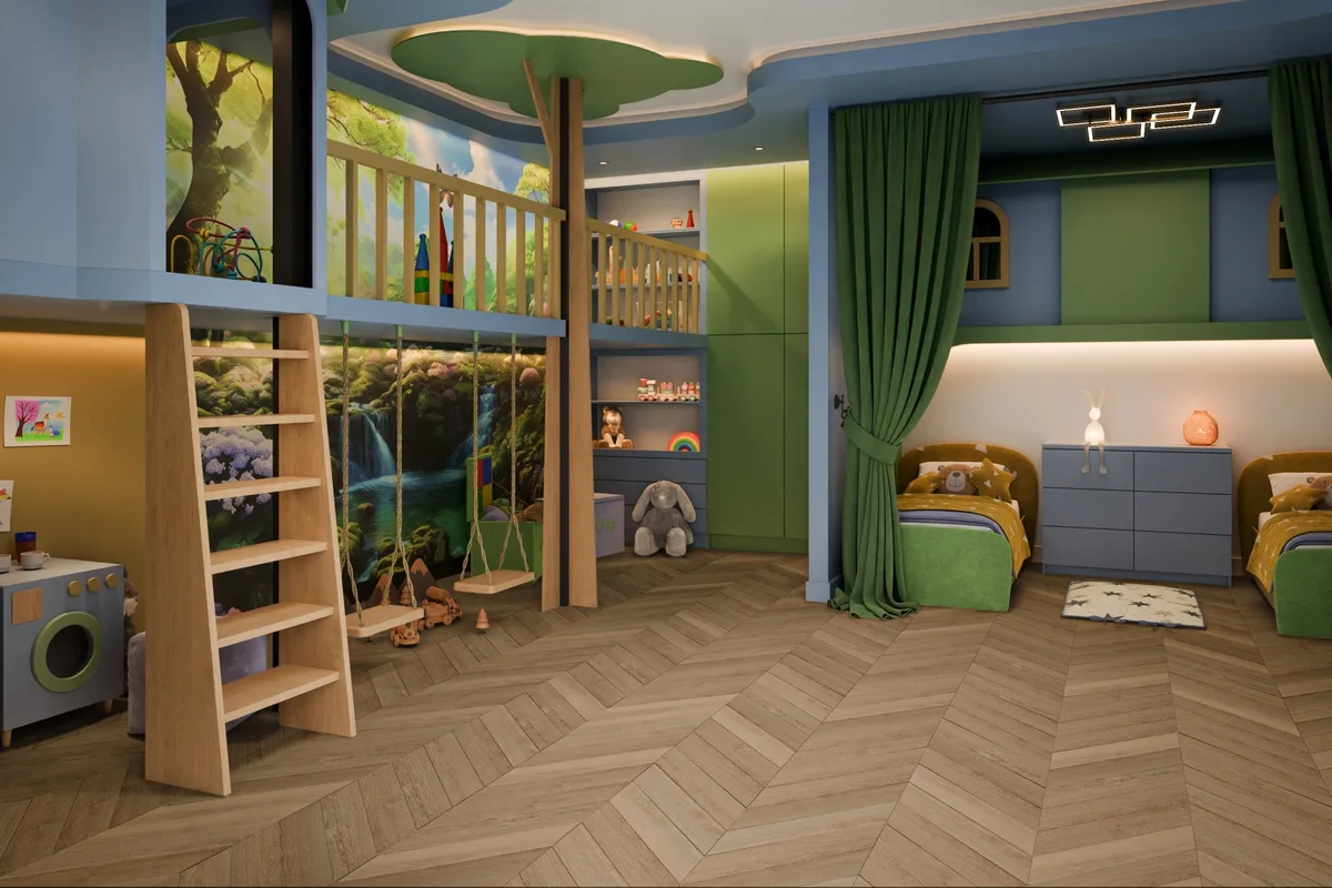 Кварцвиниловый SPC ламинат Damy Floor Chevron Сен-Клу DF10-Ch французская елка 600×127×5,2