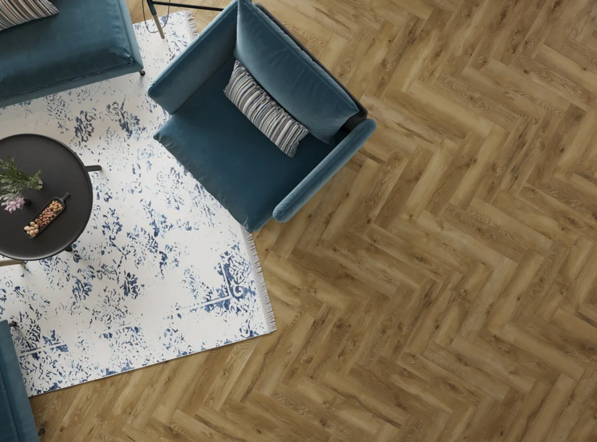 Ламинат Alpine Floor Ville Дуб Каррито 63262 венгерская елка 643x131×8