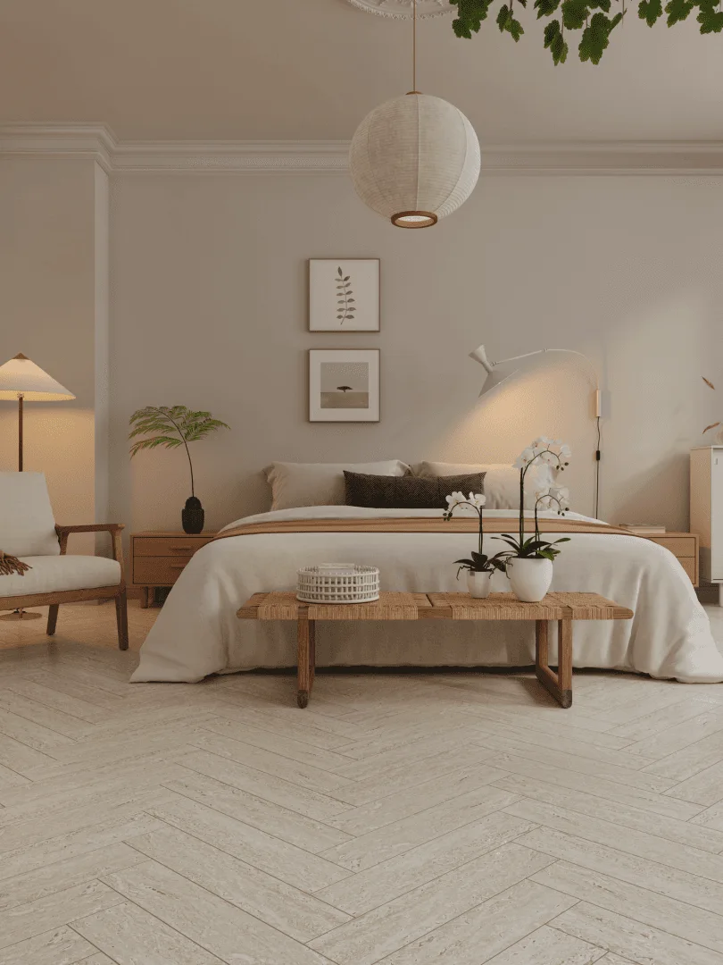 Кварцвиниловый SPC ламинат Alpine Floor Адамант Паркет Зонда ECO 31-4-R венгерская елка 600×125×5