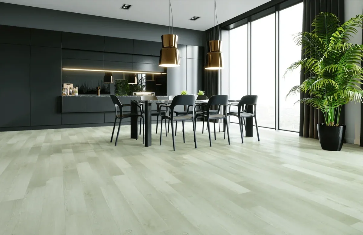 Кварцвиниловый SPC ламинат Home Expert Natural Дуб Северный ветер 2179-12 1220×150×3,5