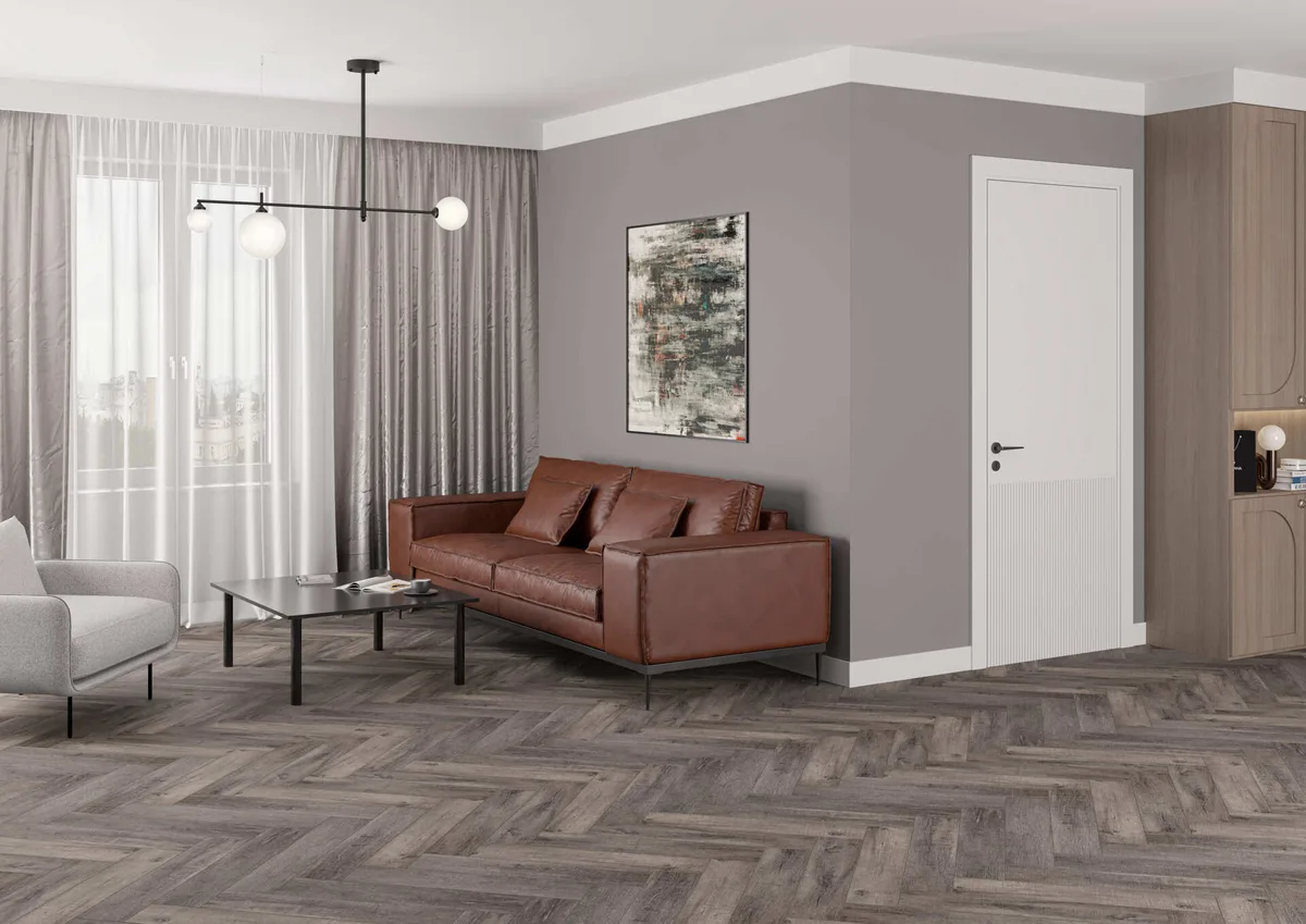 Кварцвиниловый SPC ламинат Alta Step Encanto Калабрия SPC4505 венгерская елка 630×126×4,3