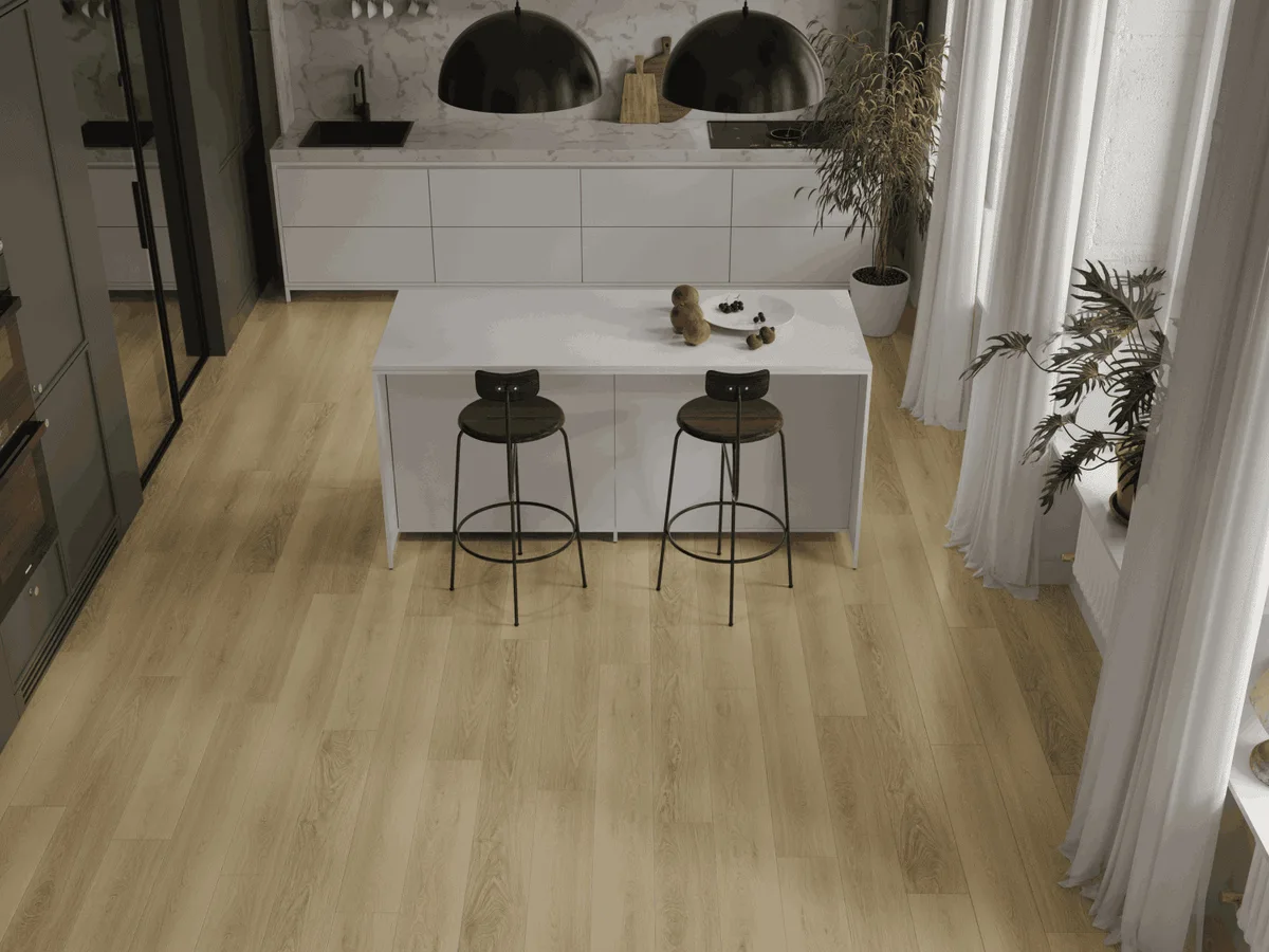Кварцвиниловый SPC ламинат Alpine Floor Premium XL Дуб Эбеновый ECO 7-41 1524×180×8