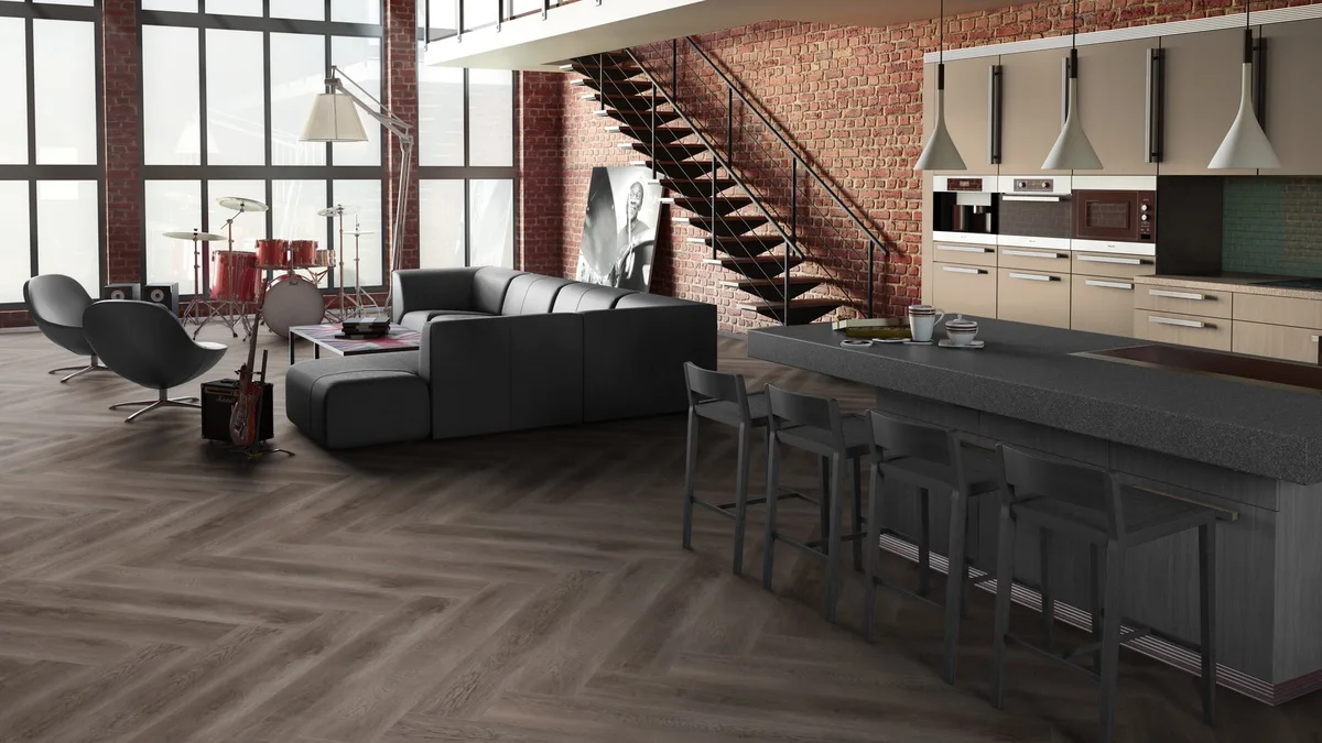 Кварцвиниловый SPC ламинат Tarkett Art Vinyl Deep House Ralph NL 257025014 1400×225×4,6
