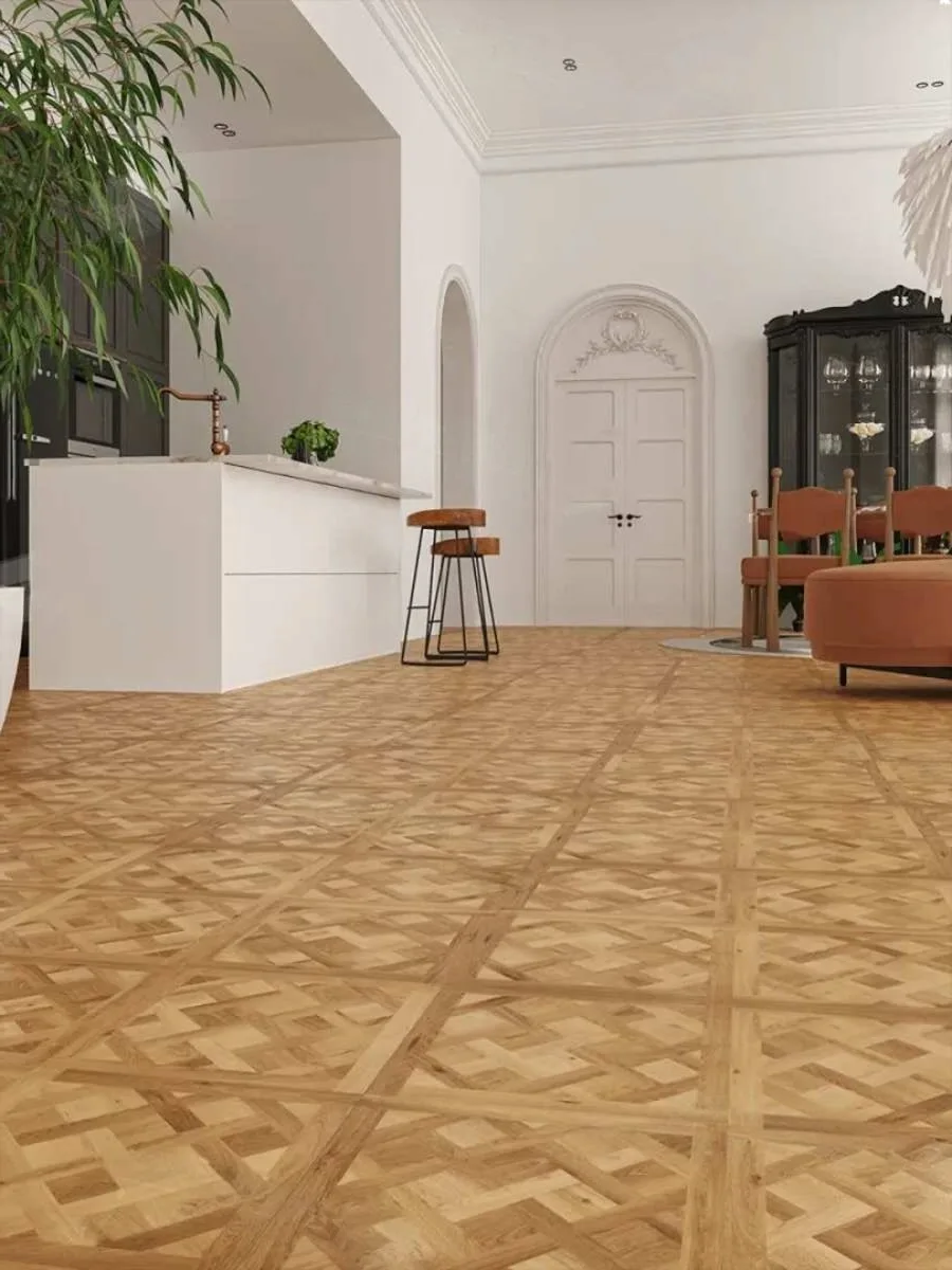 Кварцвиниловый SPC ламинат Alpine Floor Parquet Sirocco Лувр ECO 25-2 595×595×6