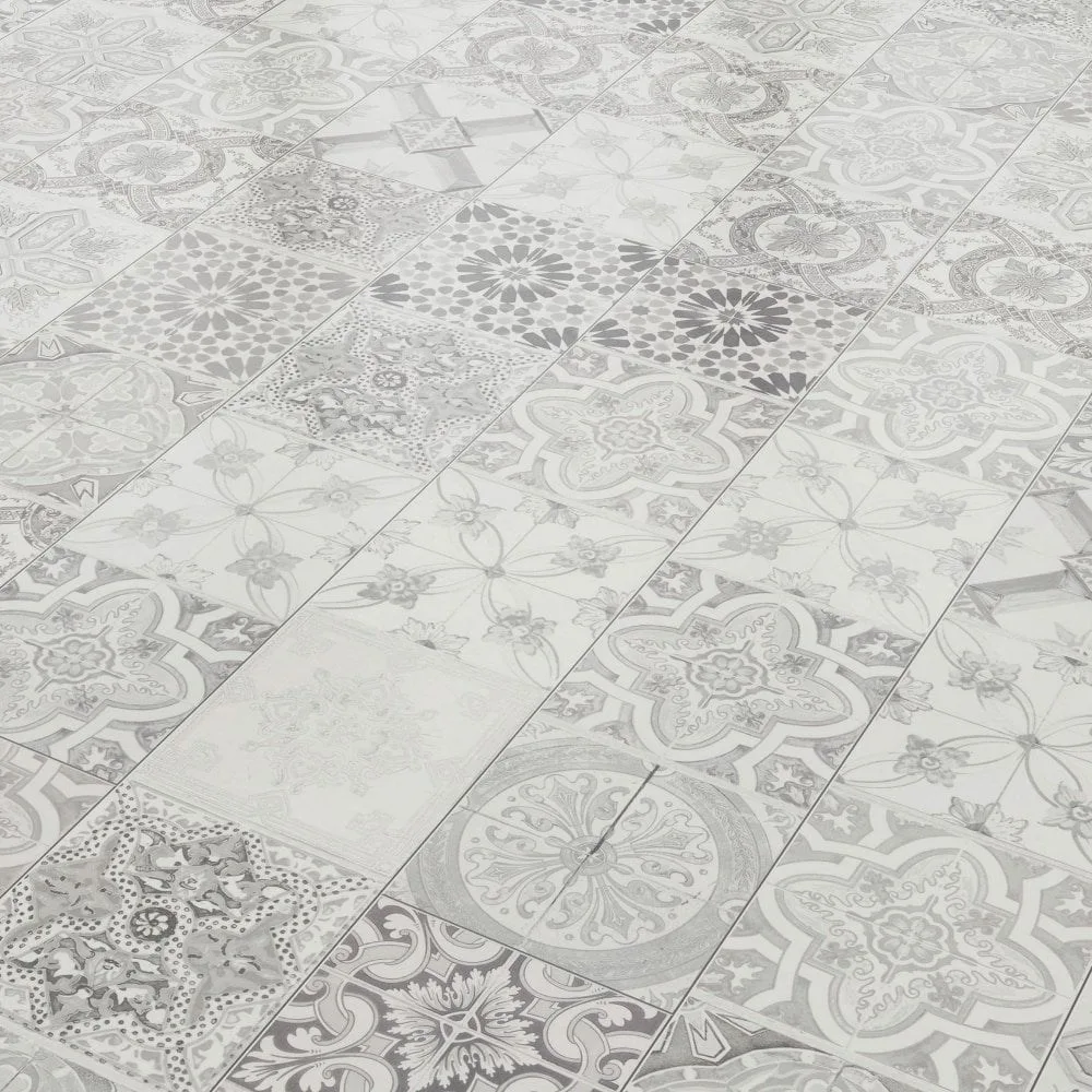 Ламинат Falquon Quadraic Relief White Q006 810×400×8